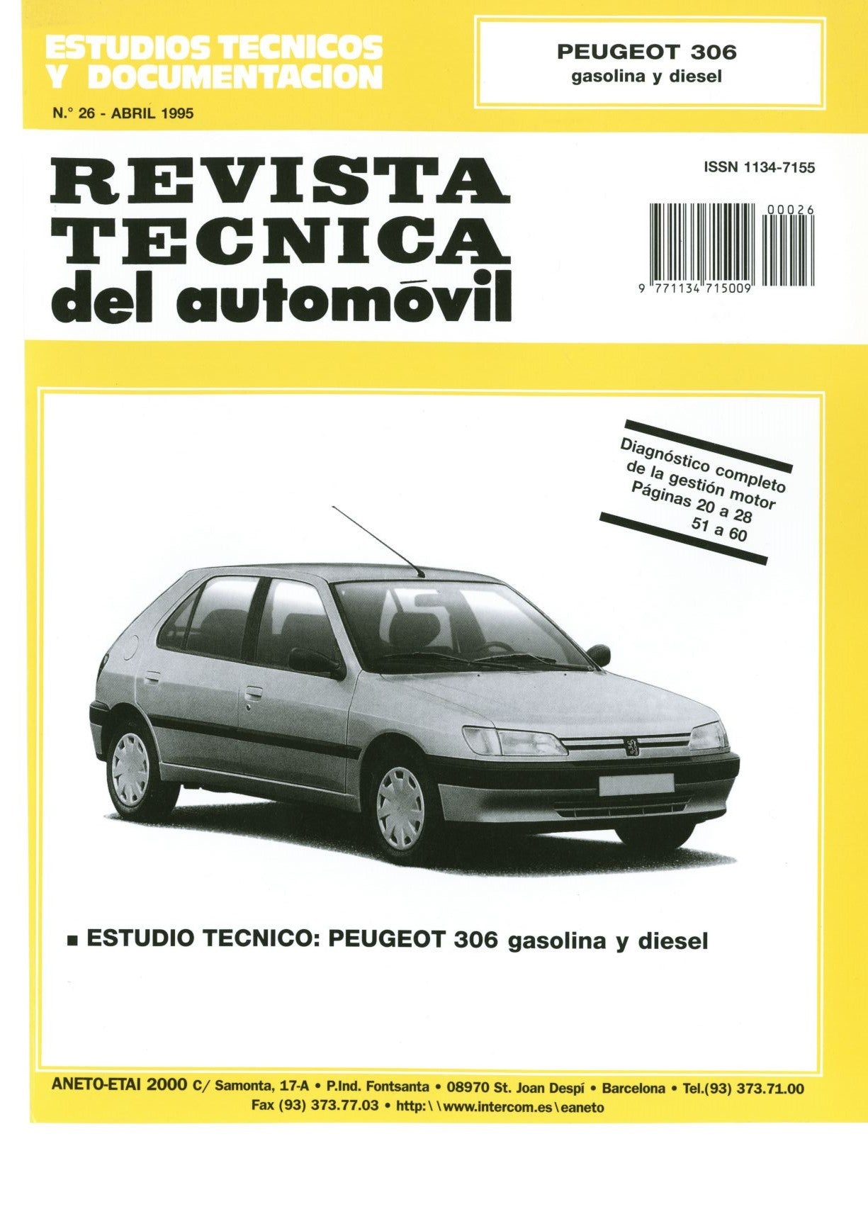 Peugeot 306 (1994 - 2000) - Revue Technique