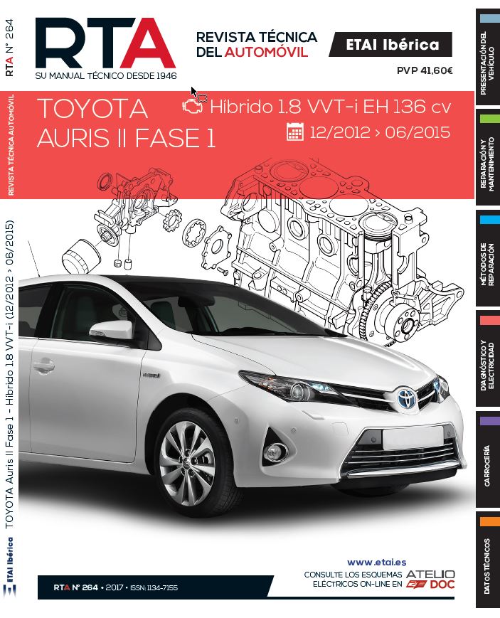 Toyota Auris II fase 1 (2012 - 2015) - Revue Technique