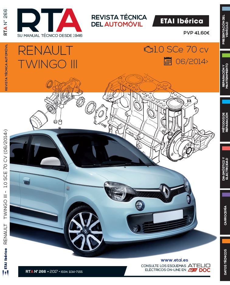 Renault Twingo III (2014 - ) - Revue Technique