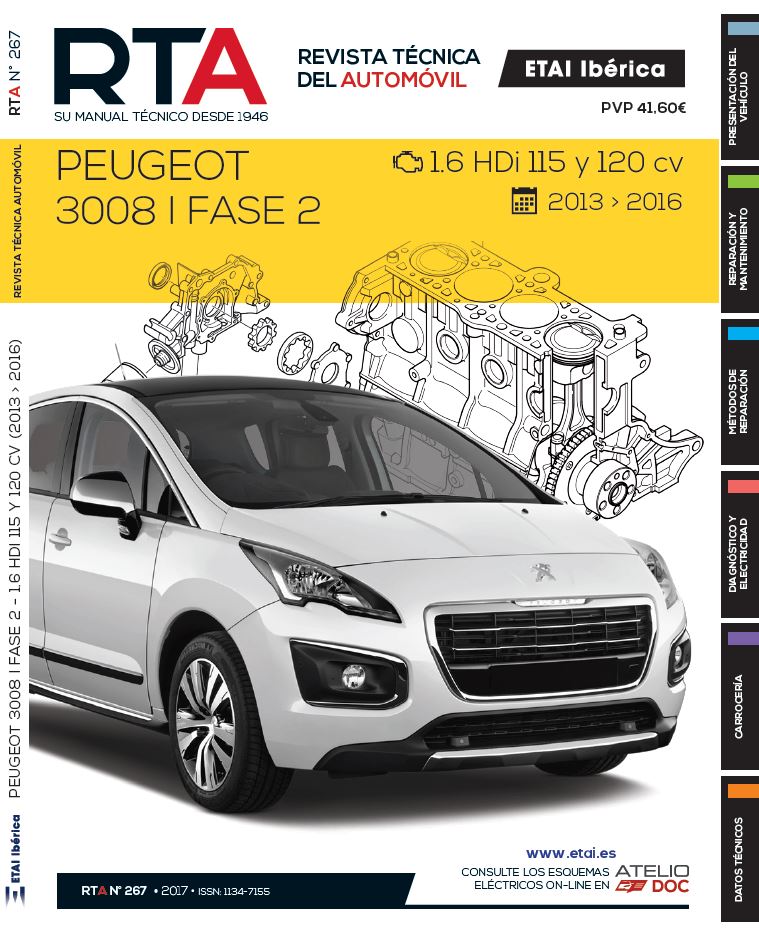 Peugeot 3008 I fase 2 (2013 - 2016) - Revue Technique