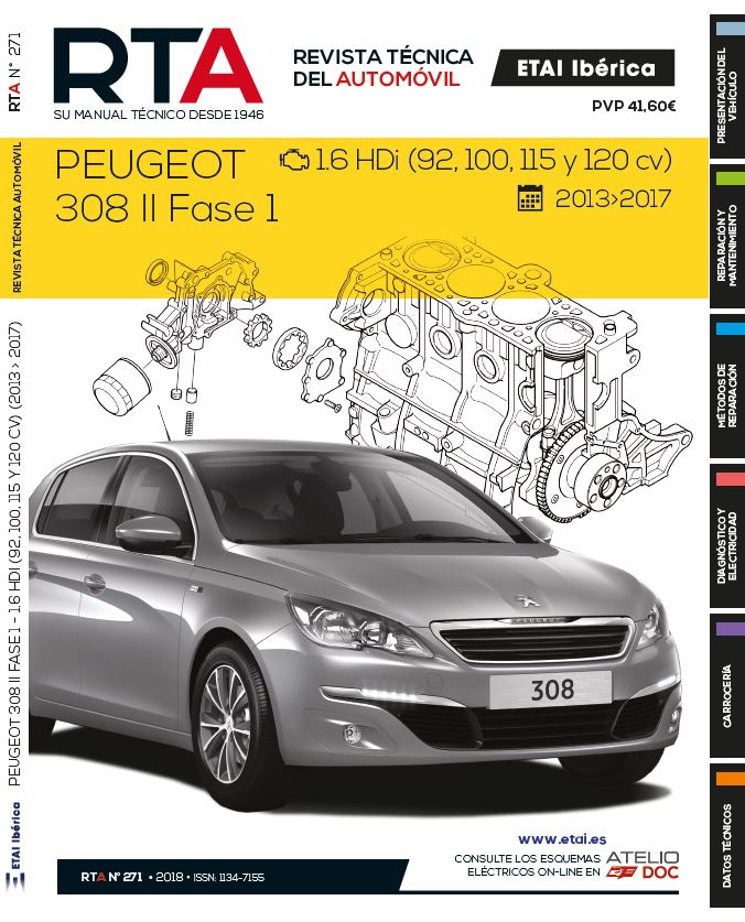 Peugeot 308 II (desde 2014) - Revue Technique