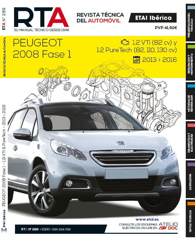 Peugeot 2008 I fase 1 (2013 - 2017) - Revue Technique