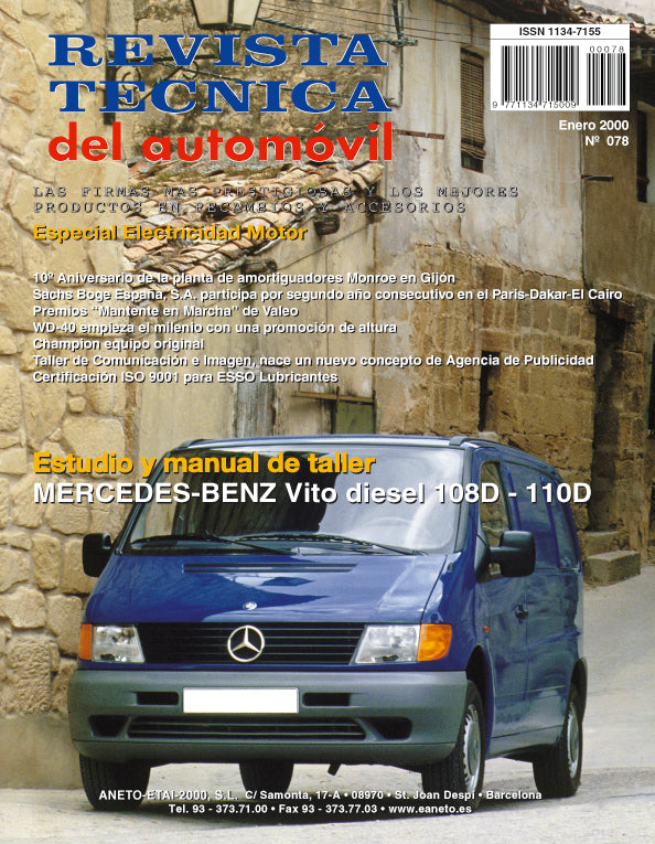 Mercedes-Benz Vito I (1996 - 2003) - Revue Technique