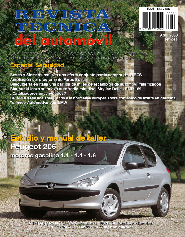 Peugeot 206 (1998 - 2003) - Revue Technique
