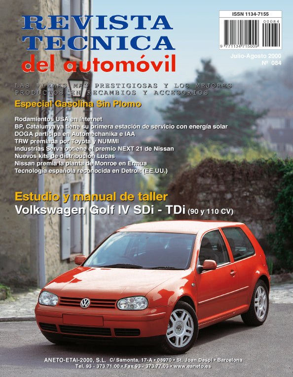 Volkswagen Golf IV (1998 - 2004) - Revue Technique