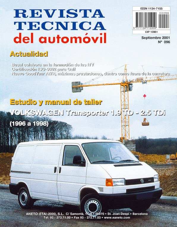 Volkswagen Transporter IV (1990 - 2009) - Revue Technique