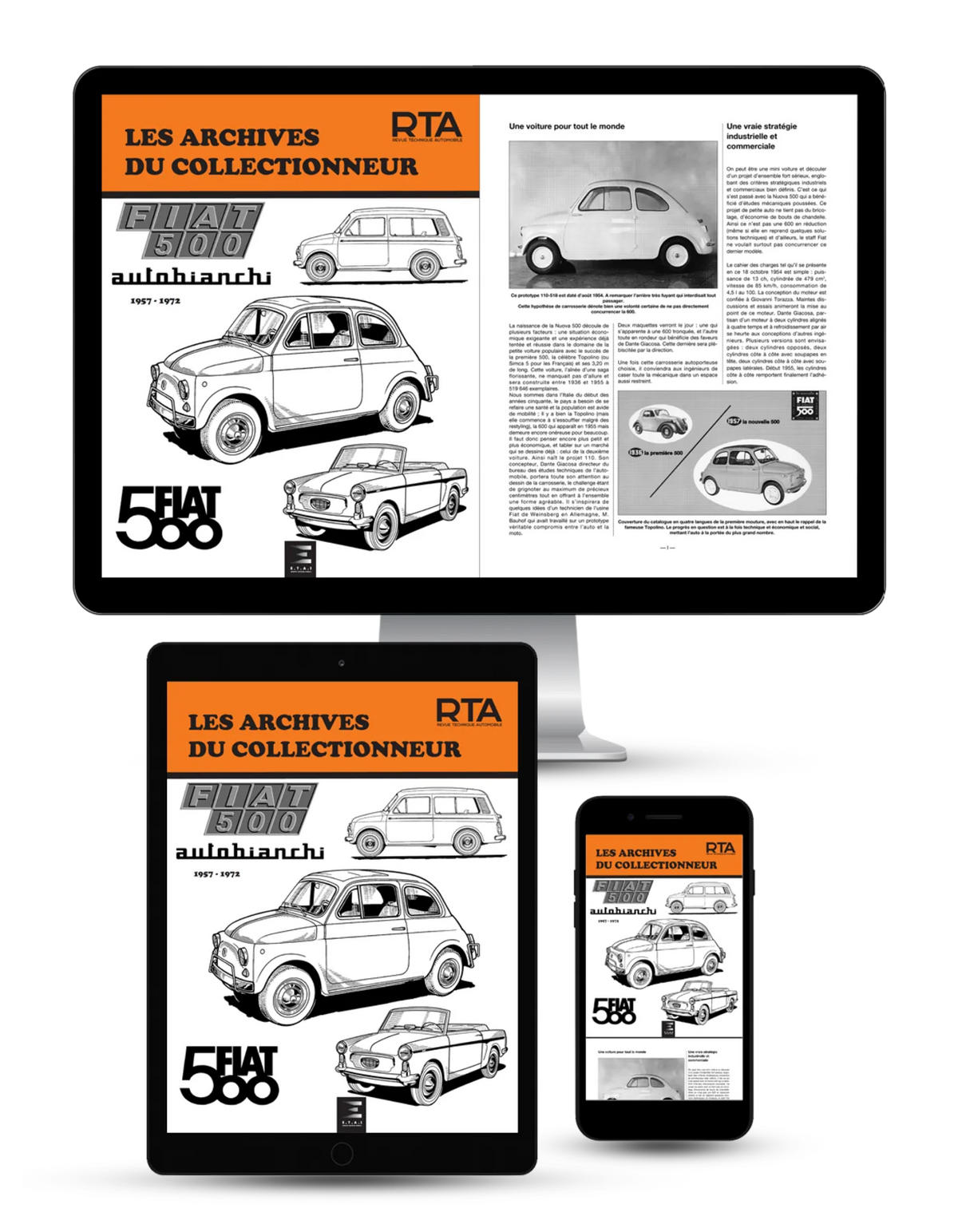 Fiat 500 (1957 - 1972) - Revue Technique