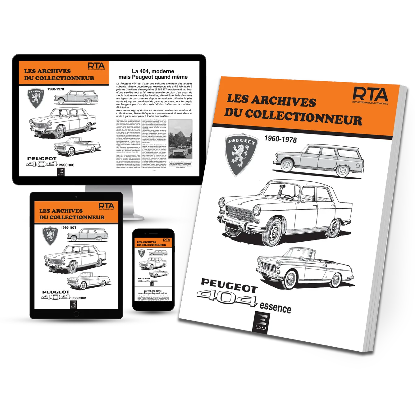 Peugeot 404 (1960 - 1978) - Revue Technique