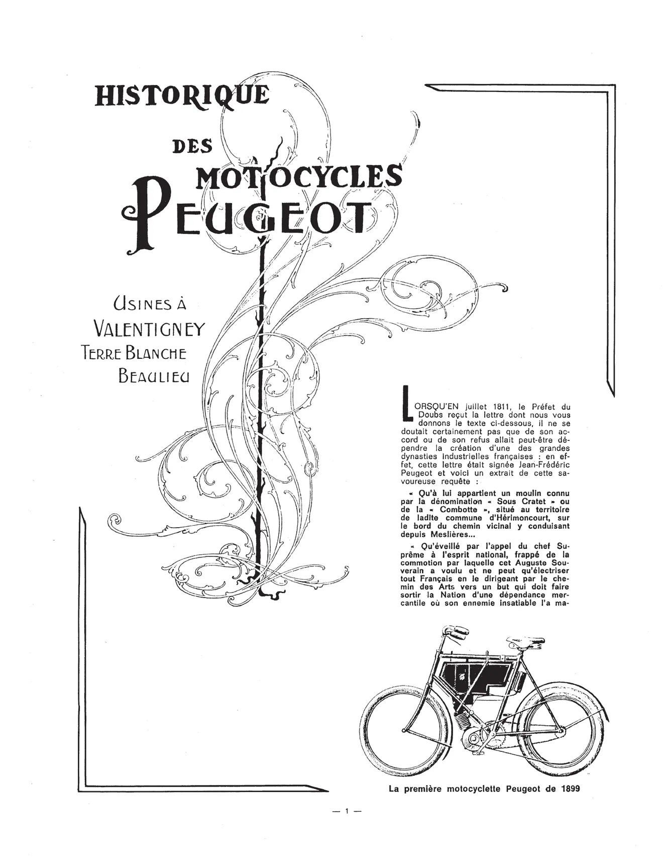 Peugeot 125 / 150 / 175 / 250cc (1948 - 1956) - Revue Technique