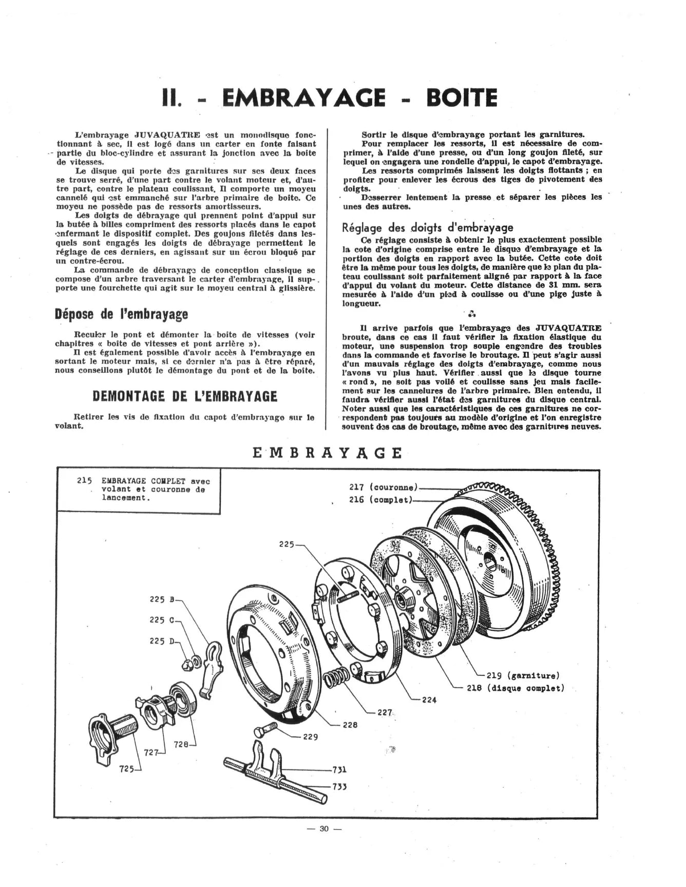 Renault Juvaquatre et Dauphinoise (1938 - 1960) - Revue Technique