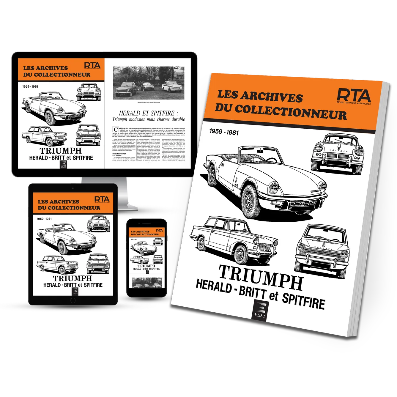 Triumph Herald, Britt et Spitfire (1959 - 1981) - Revue Technique