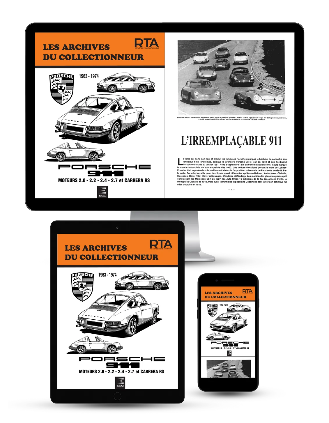 Porsche 911 (1963 - 1976) - Revue Technique