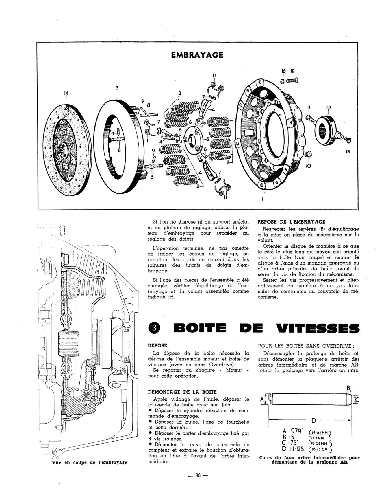 Jaguar MK, XK, Type E et S (1948 - 1971) - Revue Technique