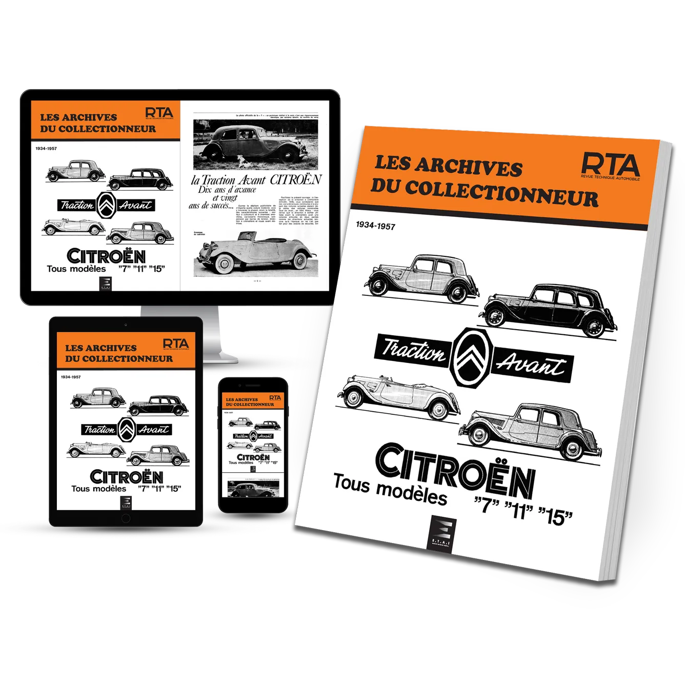 Citroën Traction avant 7, 11 et 15 (1934 - 1957) - Revue Technique