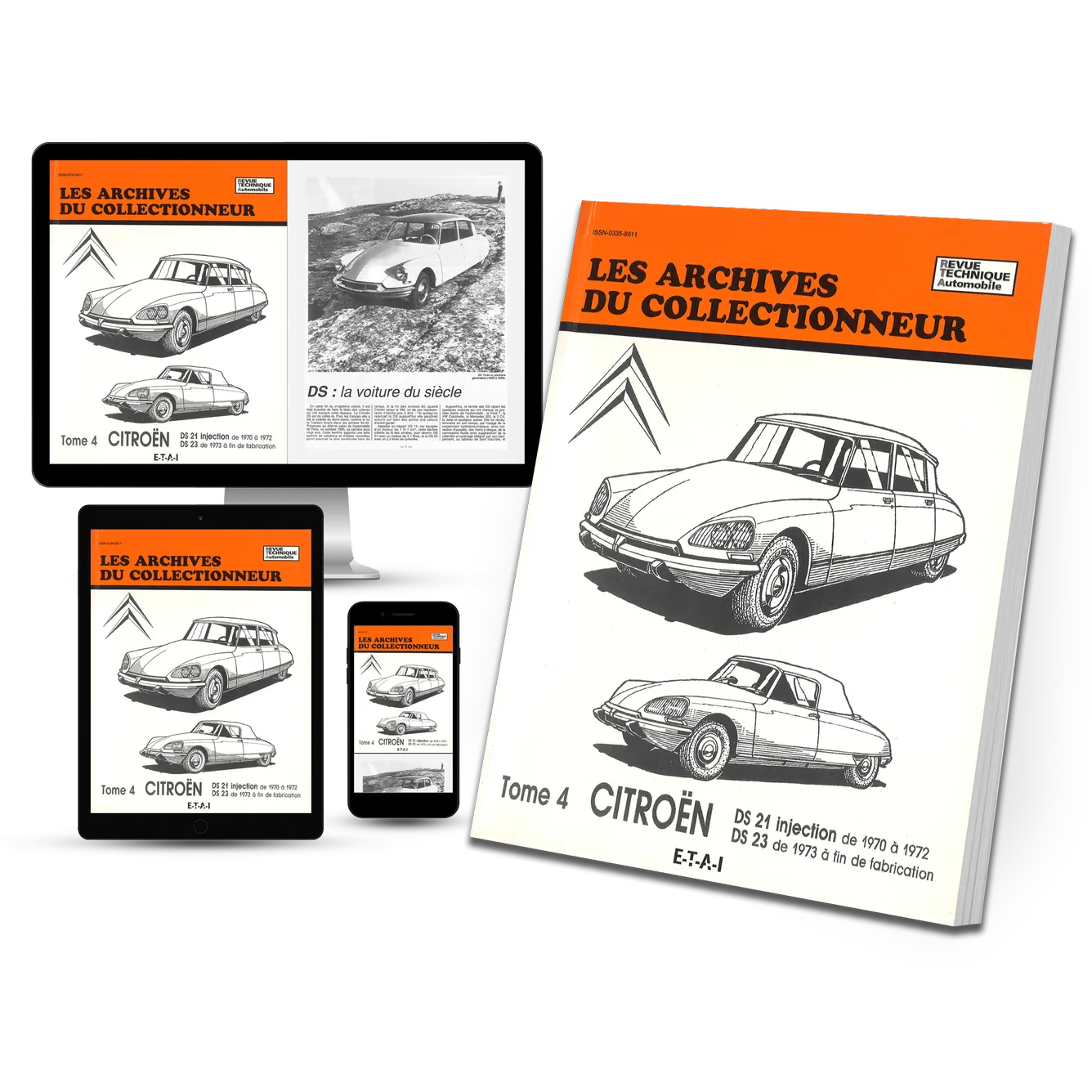 Citroën DS 21 injection (1969 - 1972) et DS 23 (1973 - 1975) - Revue Technique