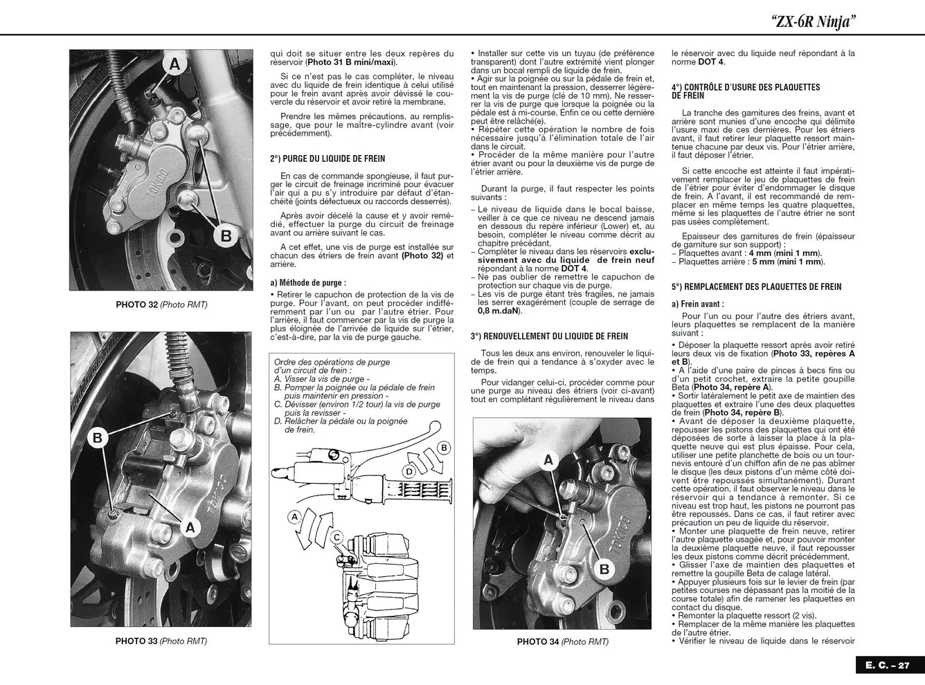 Kawasaki ZX-6R Ninja (1995 - 1999) - Yamaha XJ 900 S Diversion (1995 - 2002) - Revue Technique