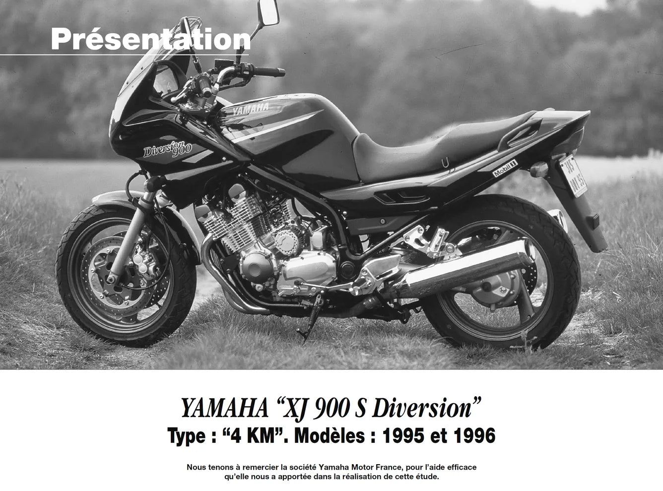 Kawasaki ZX-6R Ninja (1995 - 1999) - Yamaha XJ 900 S Diversion (1995 - 2002) - Revue Technique