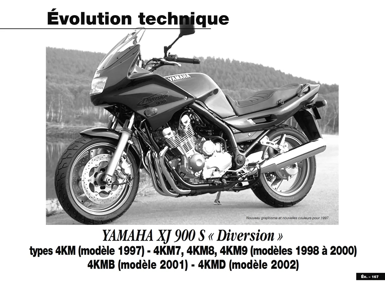 Kawasaki ZX-6R Ninja (1995 - 1999) - Yamaha XJ 900 S Diversion (1995 - 2002) - Revue Technique
