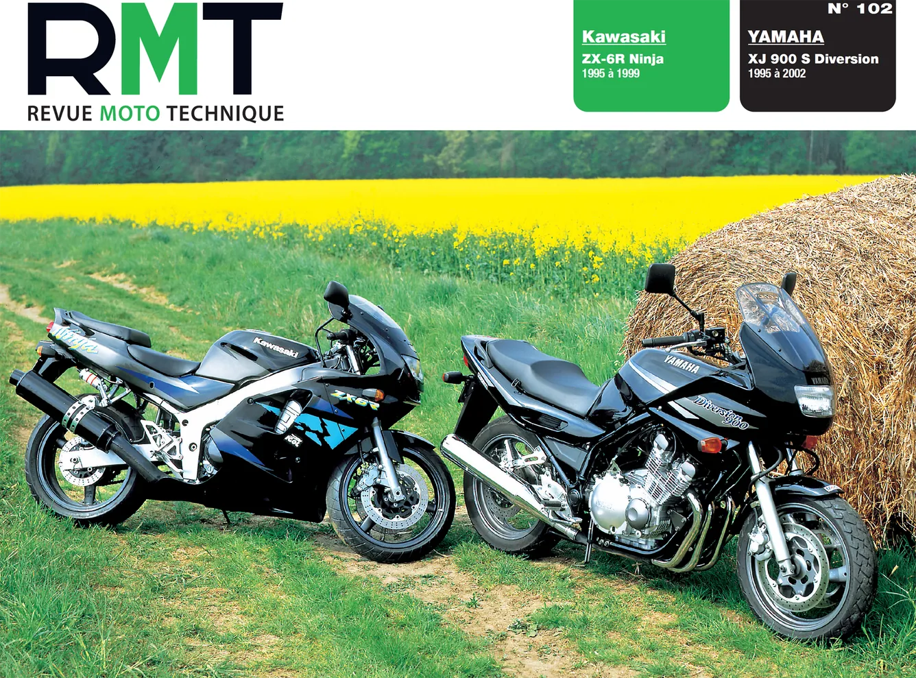 Kawasaki ZX-6R Ninja (1995 - 1999) - Yamaha XJ 900 S Diversion (1995 - 2002) - Revue Technique