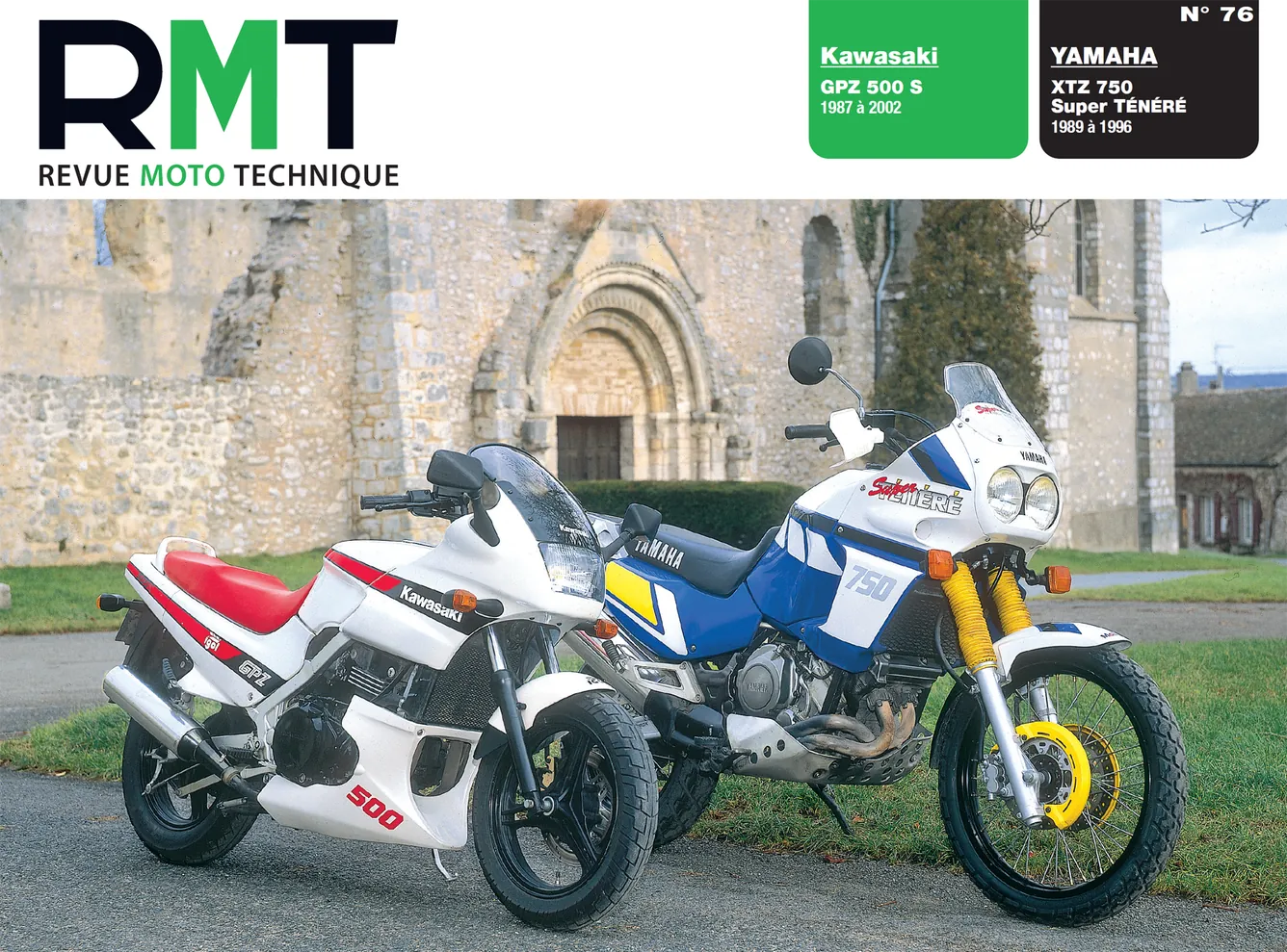 Kawasaki GPZ 500 S (1987 - 2002) - Yamaha XTZ 750 (1989 - 1996) - Revue Technique
