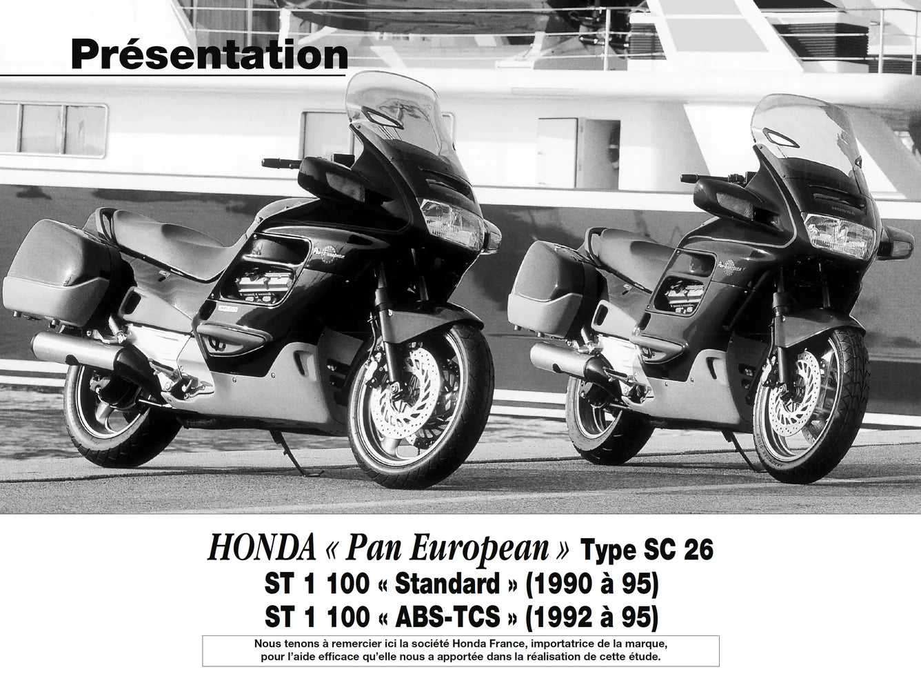 Honda ST 1100 Pan-European (1990 - 2001) - Revue Technique