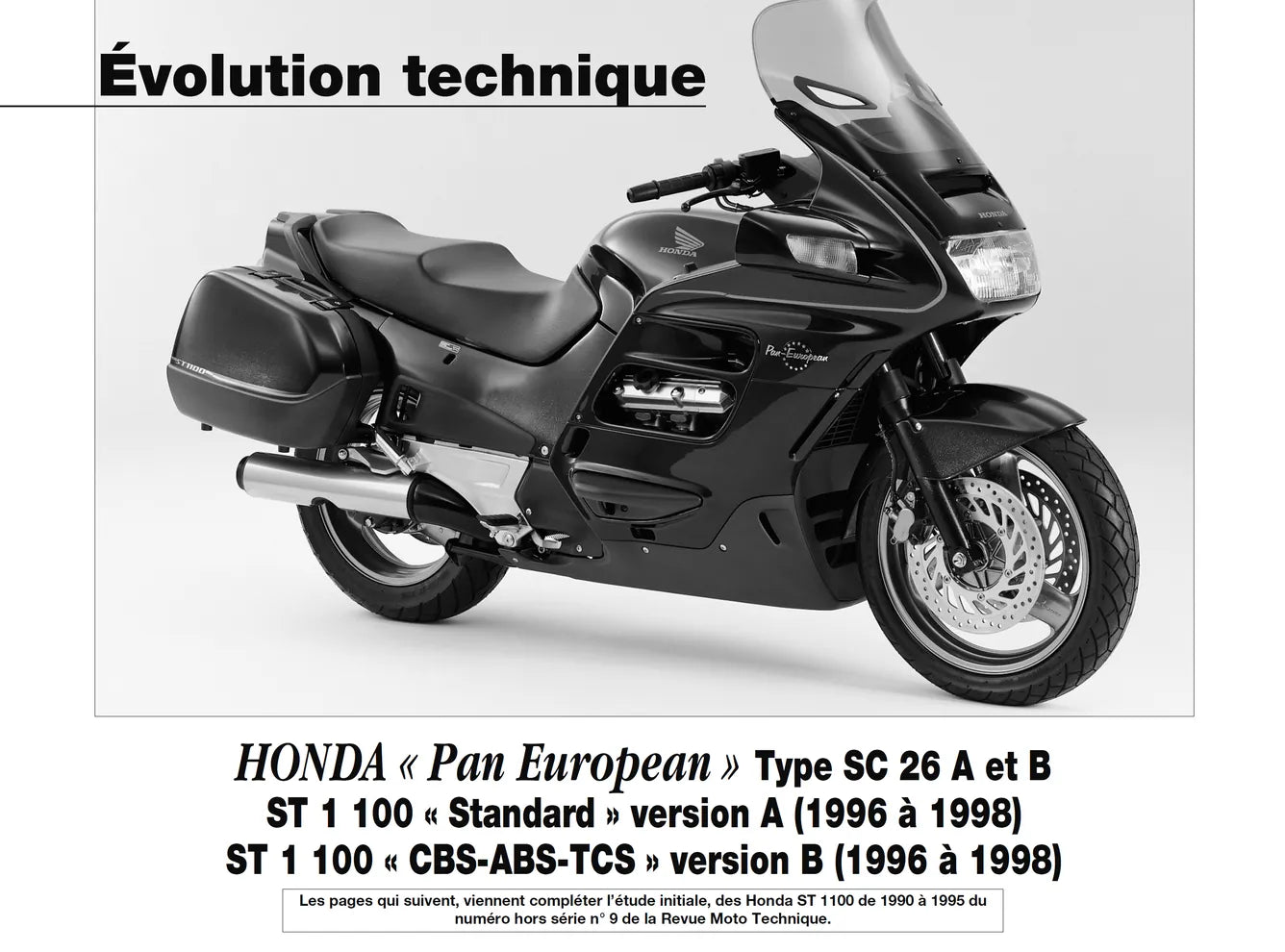 Honda ST 1100 Pan-European (1990 - 2001) - Revue Technique
