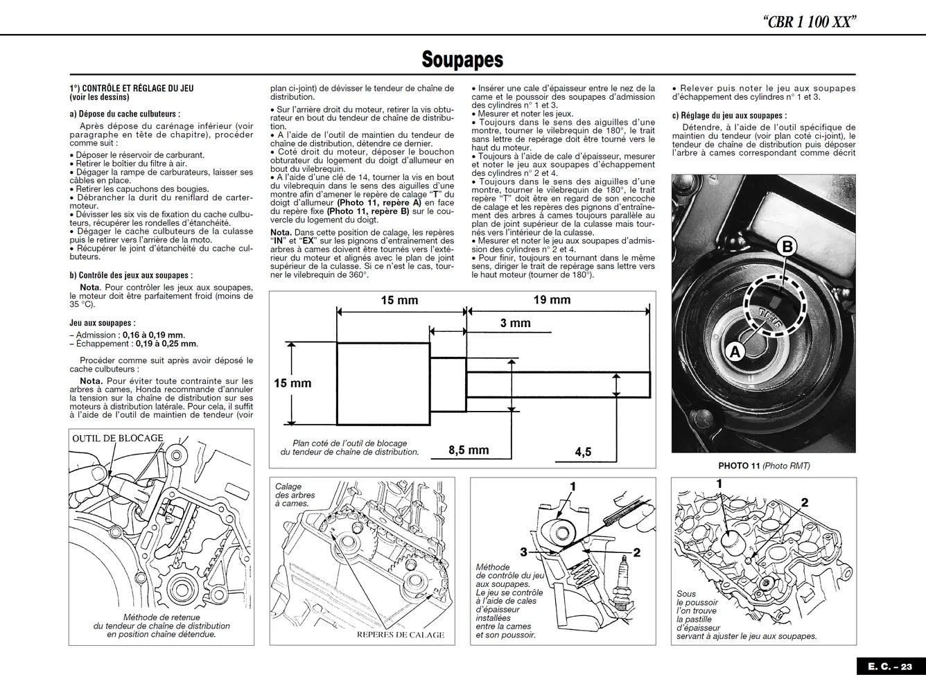 Honda CBR 1100 XX (1997 - 1998) - Yamaha XJR 1200 / 1300cc (1995 - 2003) - Revue Technique