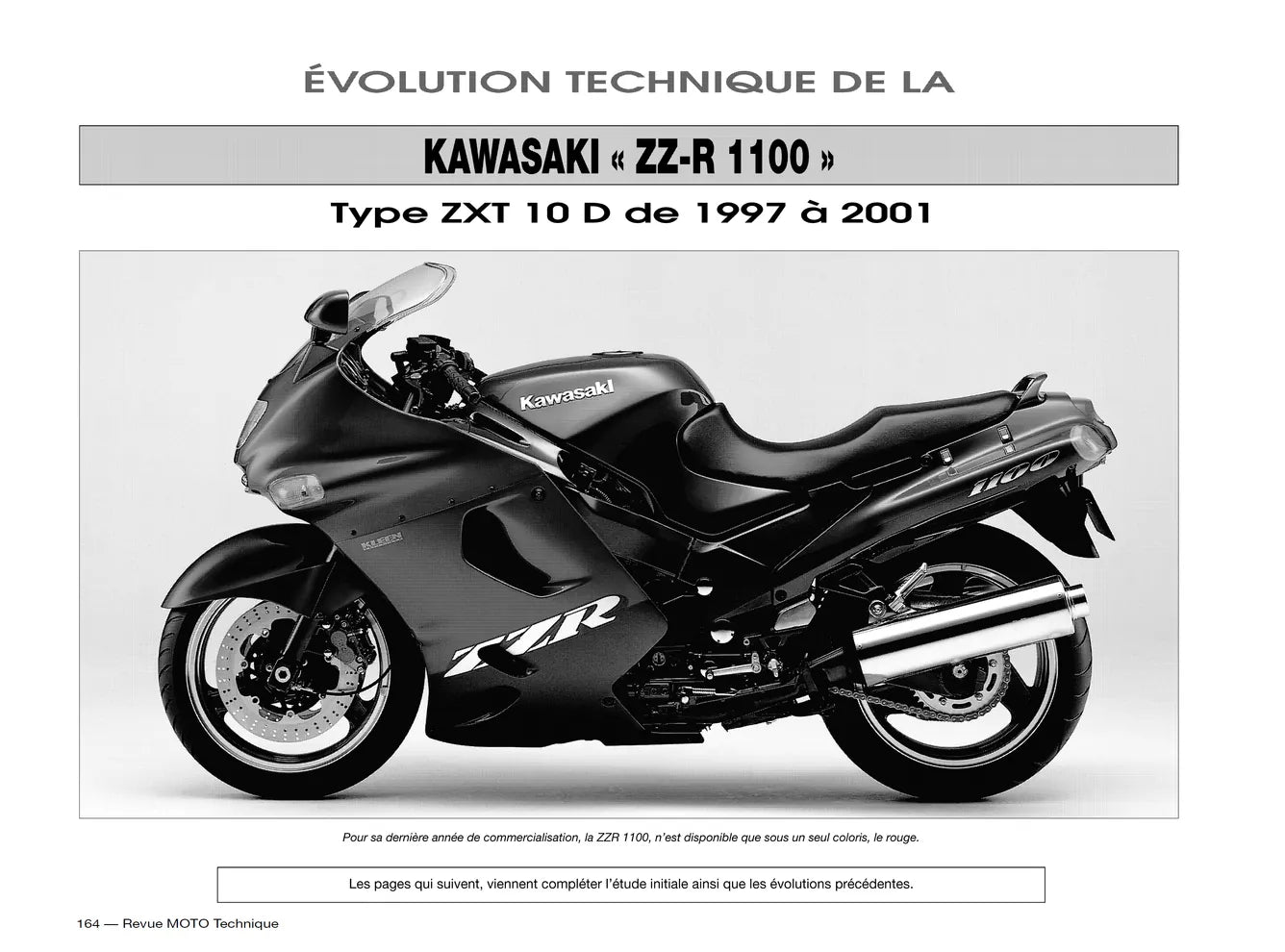 Suzuki TS 125 R / TS 200 R (1989 - 1996) - Kawasaki ZZ-R 1100 (1990 - 2001) - Revue Technique