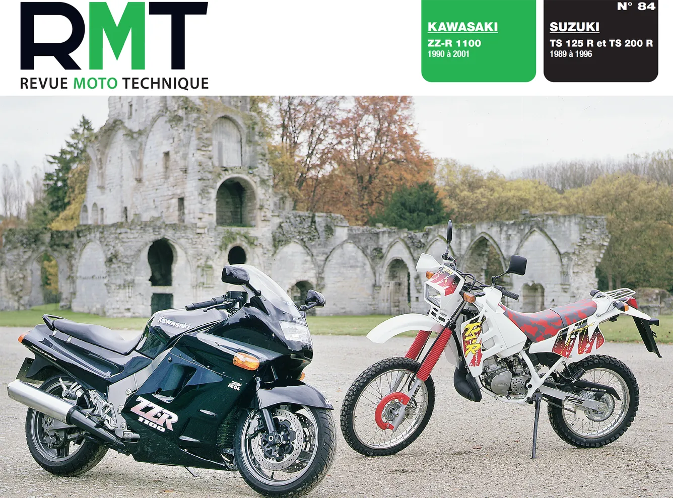Suzuki TS 125 R / TS 200 R (1989 - 1996) - Kawasaki ZZ-R 1100 (1990 - 2001) - Revue Technique