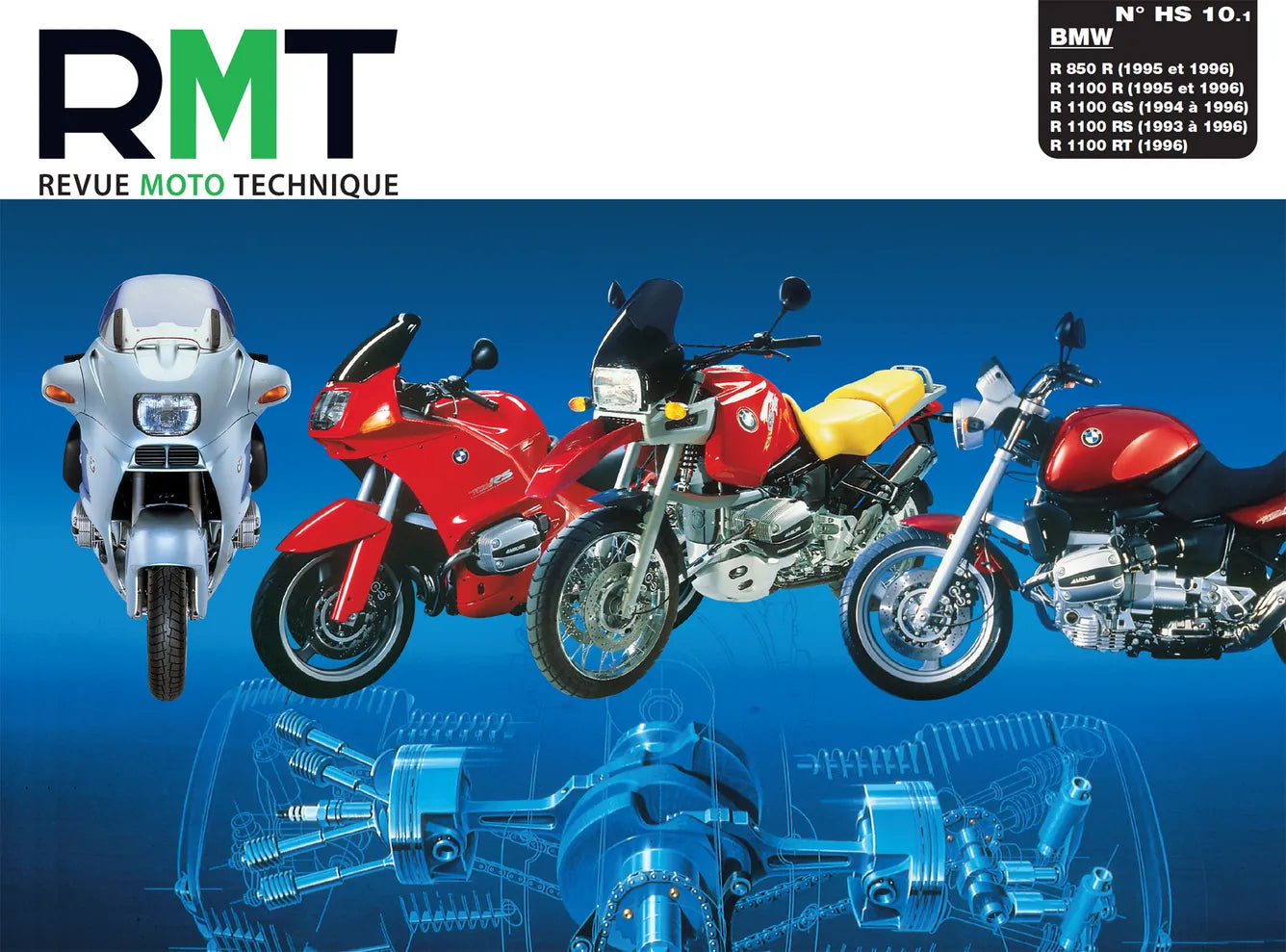 BMW R 850 R - R 1100 R / GS / RS / RT (1993 - 1996) - Revue Technique