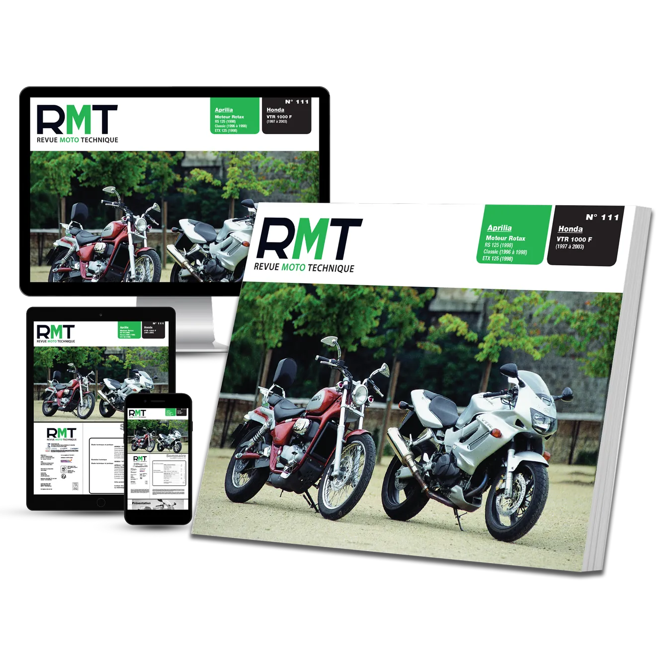 Honda VTR 1000 (1997 - 2003) - Aprilia moteurs Rotax 125 (1995 - 1998) - Revue Technique