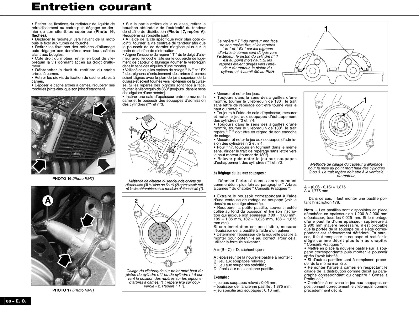 Honda CB 600 F Hornet (1998 - 2002) - Suzuki GZ 125 Marauder (1998 - 1999) - Revue Technique