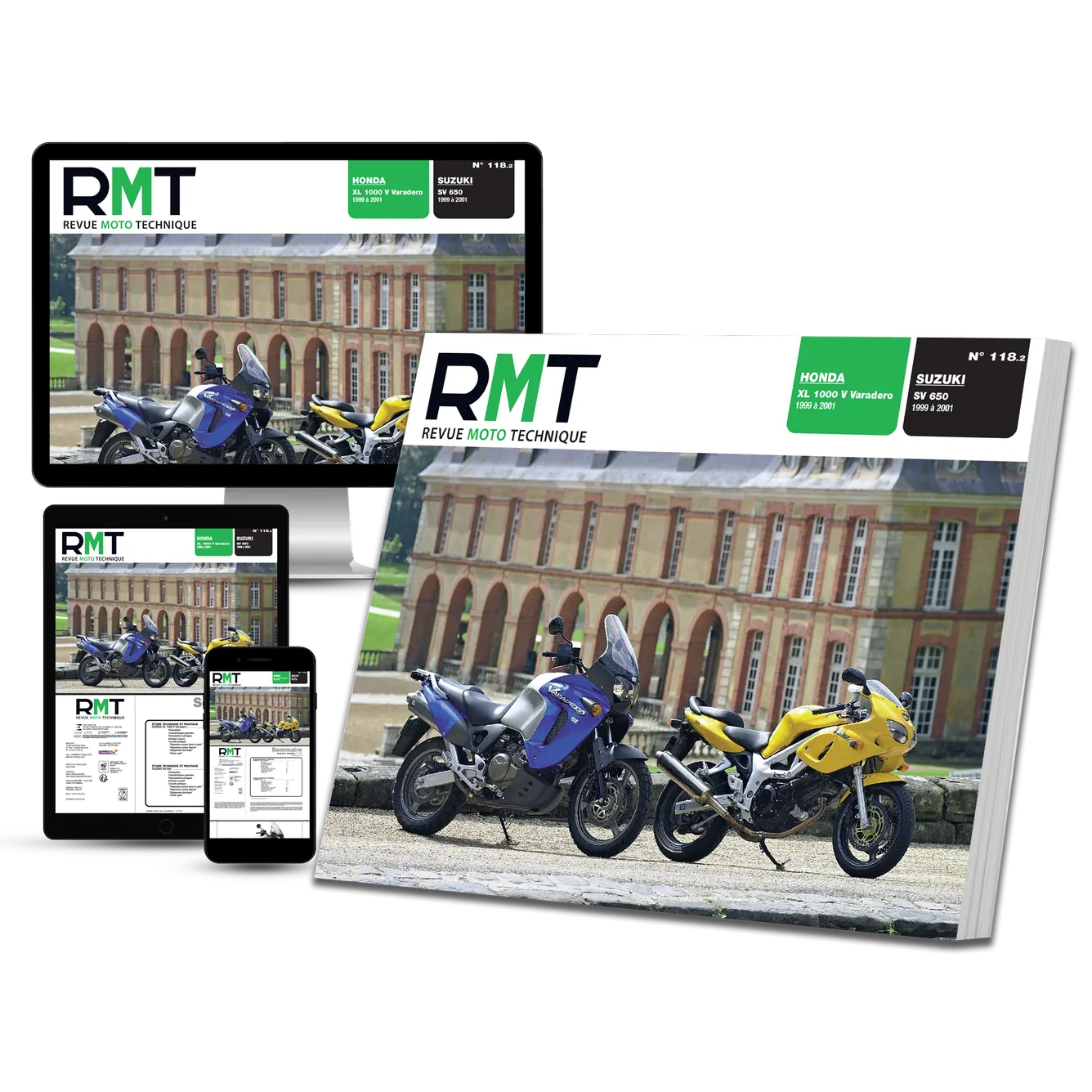 Honda XL 1000 Varadero (1999 - 2001) - Suzuki SV 650 (1999 - 2001) - Revue Technique