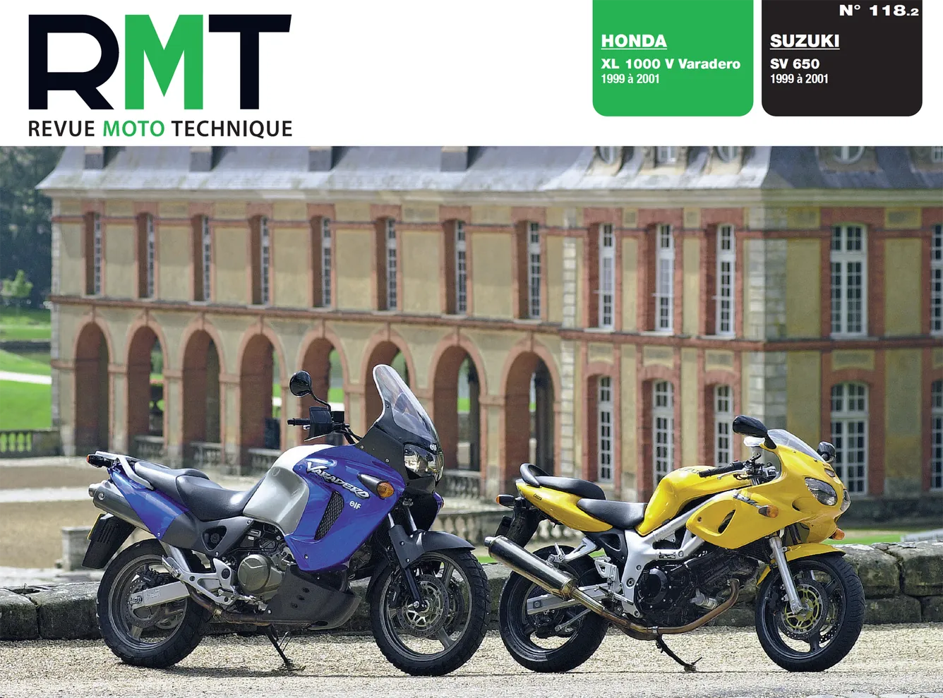 Honda XL 1000 Varadero (1999 - 2001) - Suzuki SV 650 (1999 - 2001) - Revue Technique