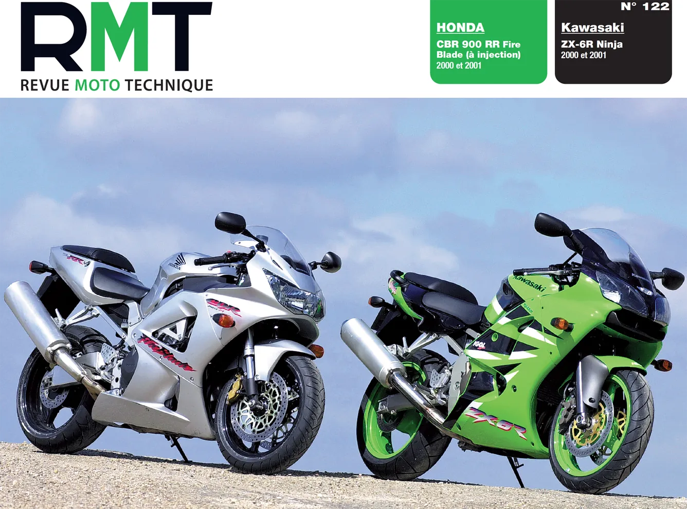 Honda CBR 900 RR Fire Blade injection (2000 - 2001) - Kawasaki ZX-6R Ninja (2000 - 2001) - Revue Technique