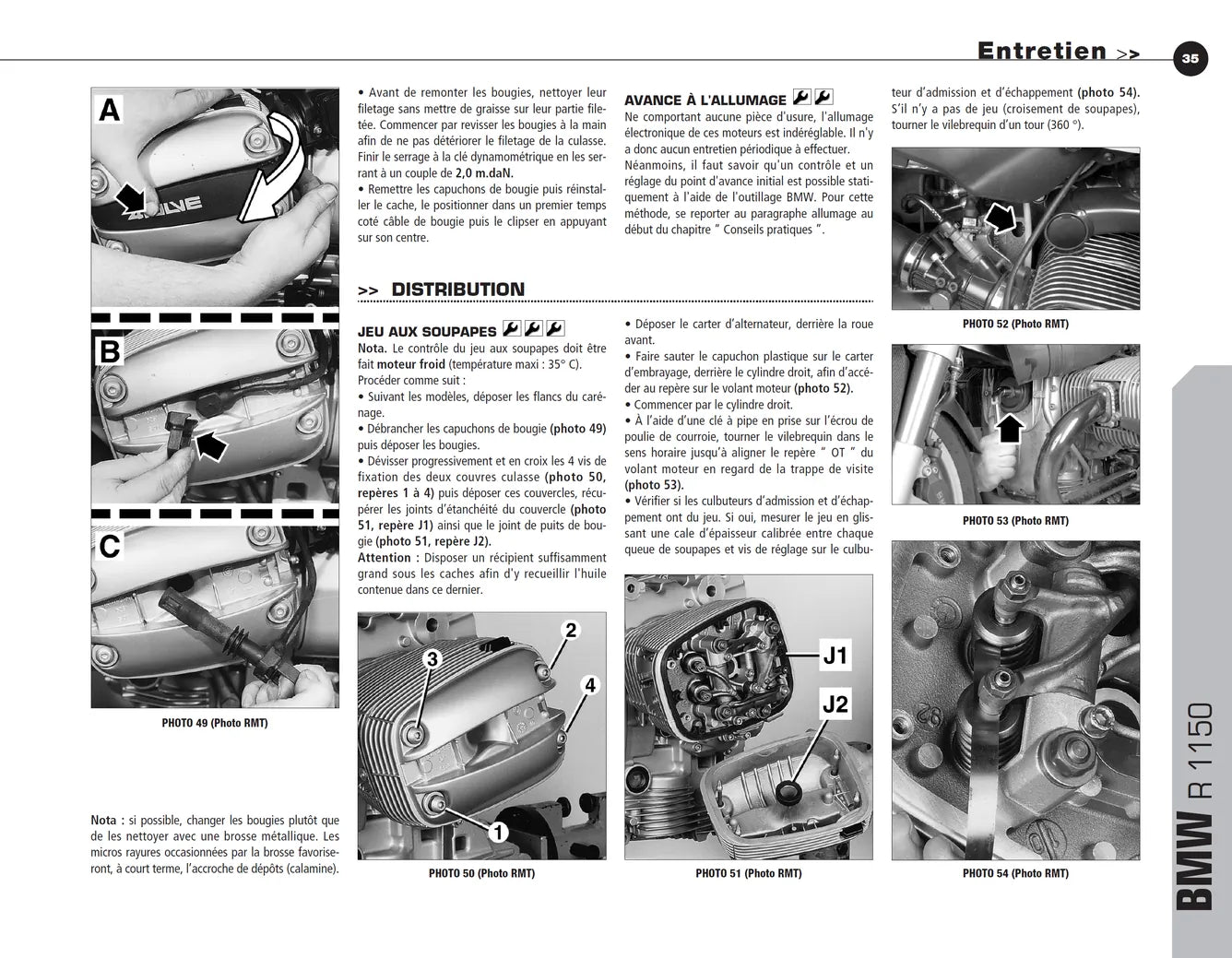 BMW R 850 / R 1100 / R 1150 (1999 - 2002) - Revue Technique