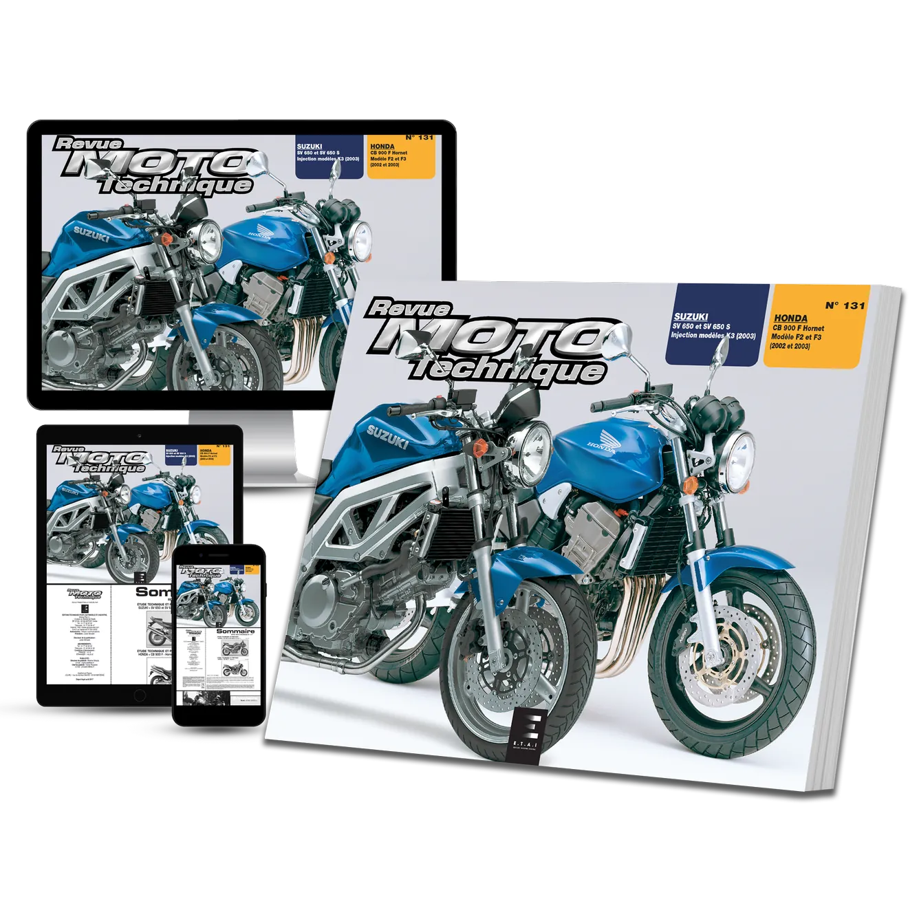 Suzuki SV 650 (2003) - Honda CB900 (2002 - 2003) - Revue Technique