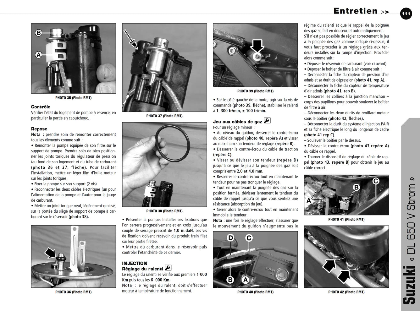Honda CB 600F Hornet (2003 - 2005) - Suzuki DL 650 V-Strom (2004 - 2005) - Revue Technique