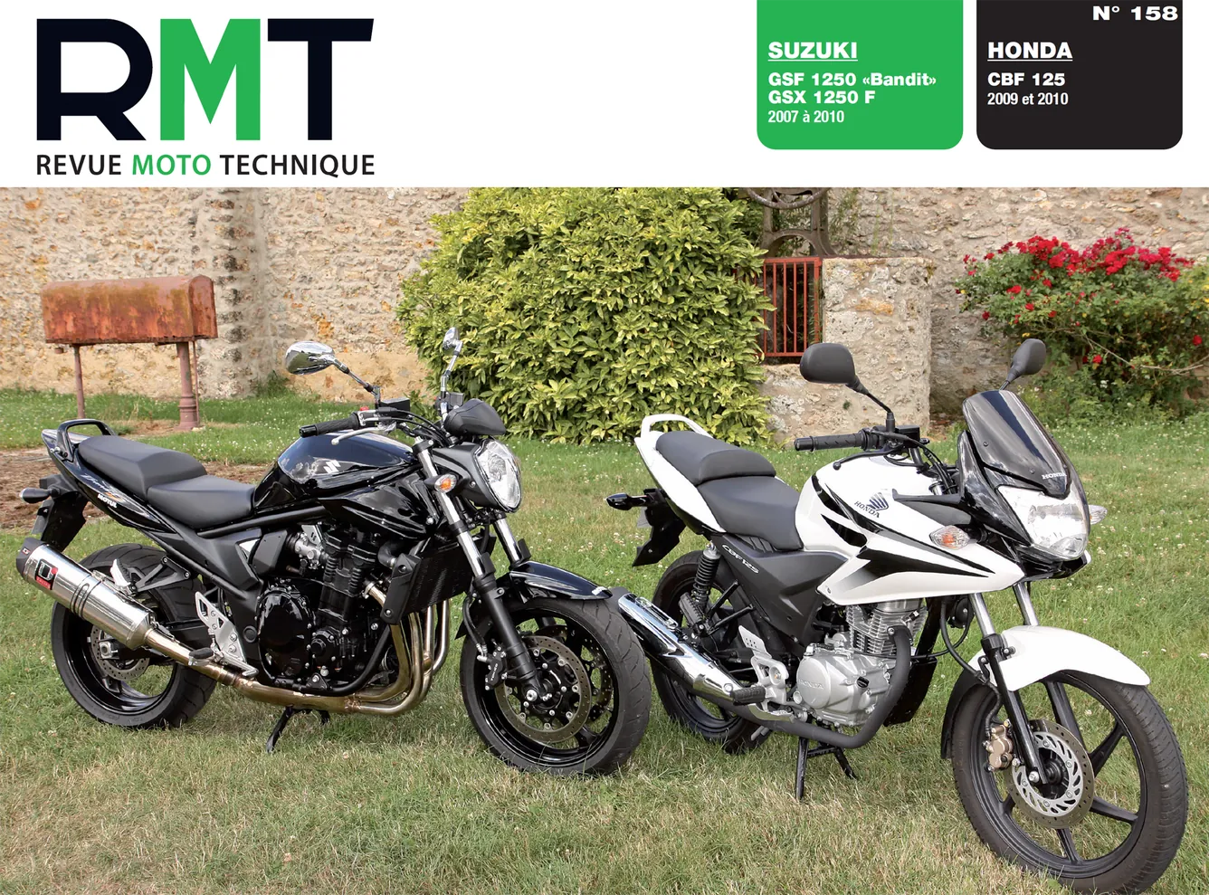 Honda CBF 125 (2009 - 2010) - Suzuki GSF Bandit / GSX 1250 (2007 - 2010) - Revue Technique