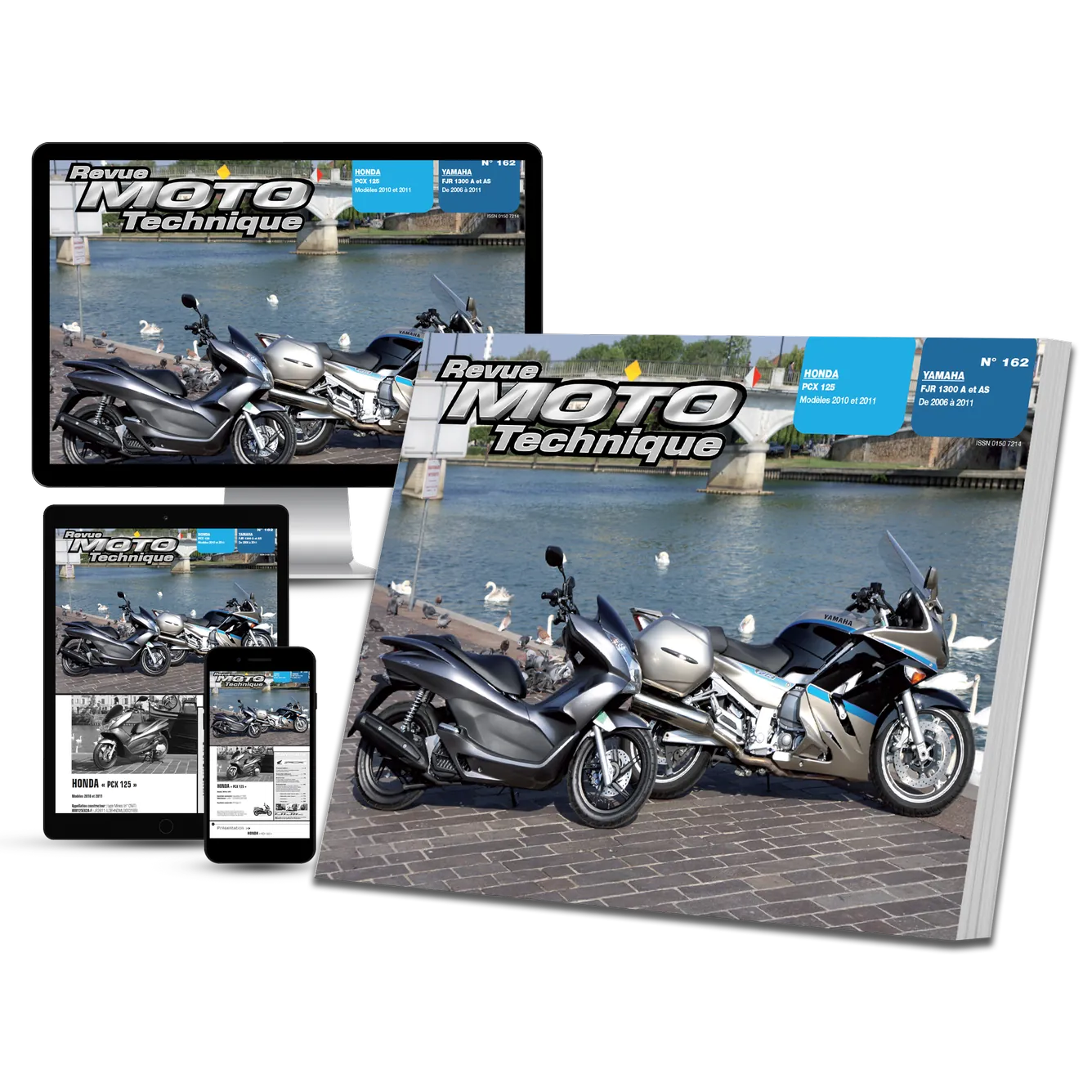 Honda PCX 125 (2010 - 2011) - Yamaha FJR 1300 A et AS (2006 - 2011) - Revue Technique