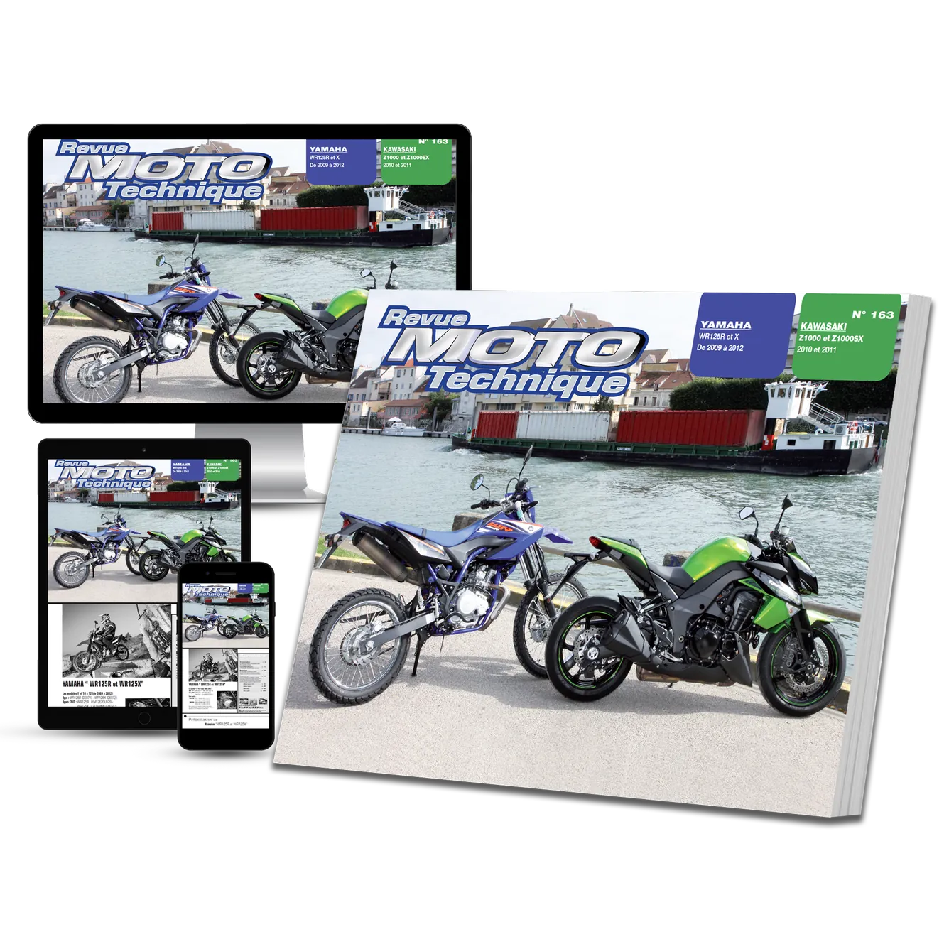 Yamaha WR125 (2009 - 2012) - Kawasaki Z 1000 (2010 - 2011) - Revue Technique
