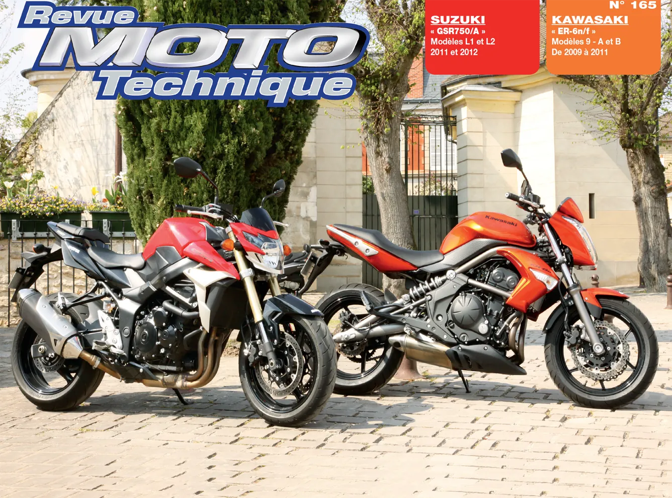 Suzuki GSR 750 (2011 - 2012) - Kawasaki ER-6 N/F (2009 - 2011) - Revue Technique