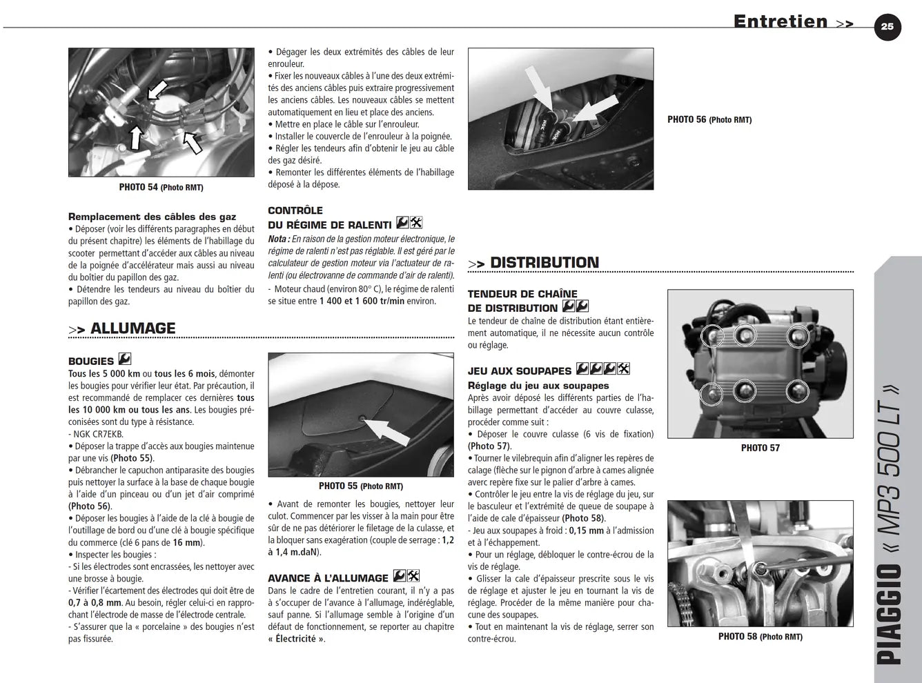 Piaggio MP3 500ie LT (2011 - 2012) - Suzuki GSX-R 1000 (2009 - 2013) - Revue Technique