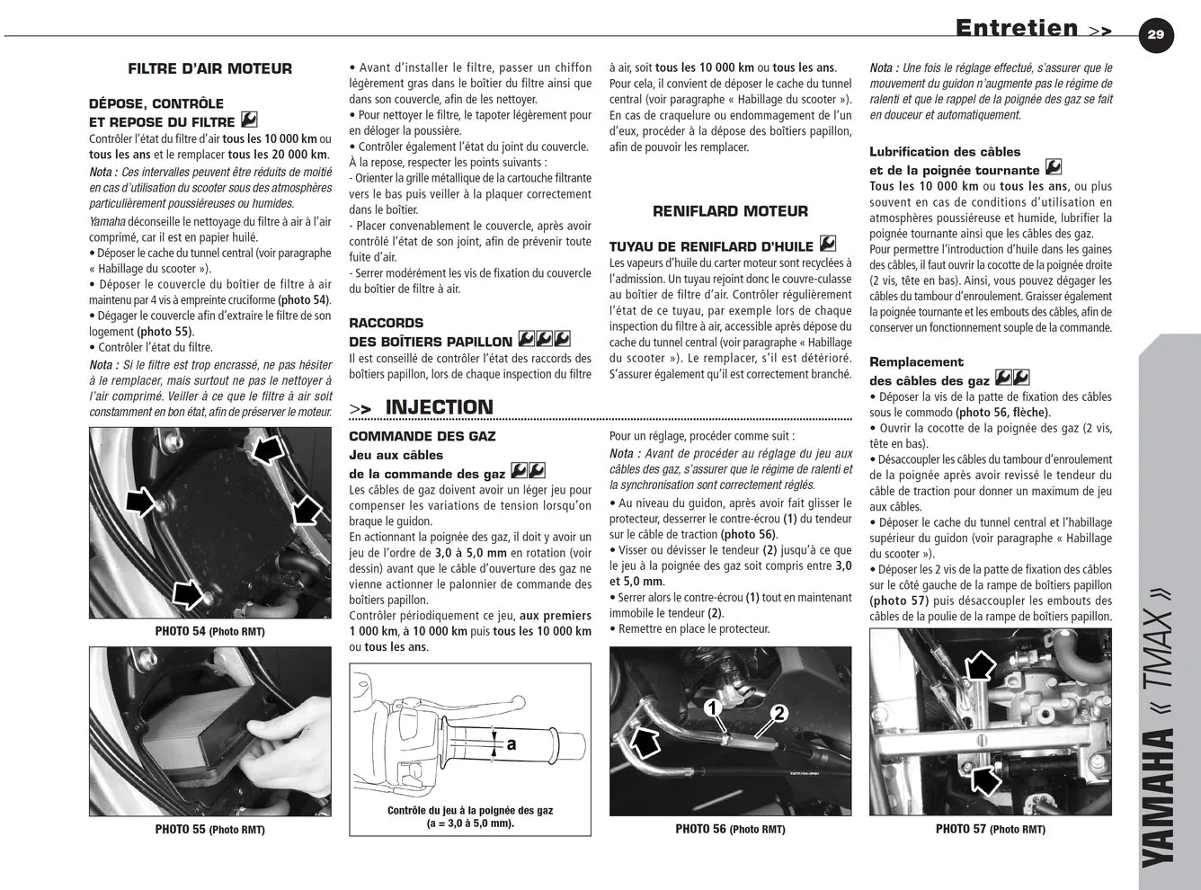 Triumph Speed Triple 1050 (2011 - 2013) - Yamaha XP500 T-Max 530 (2012 - 2013) - Revue Technique
