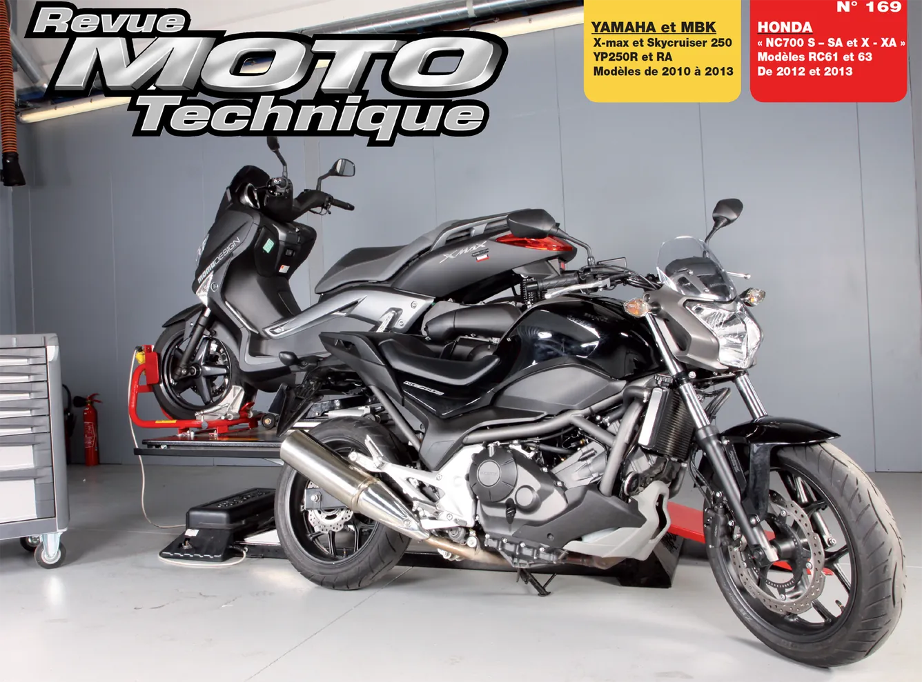 MBK SkyCruiser et Yamaha X-Max 250 (2010 - 2013) - Honda NC 700 S et X (2012 - 2013) - Revue Technique