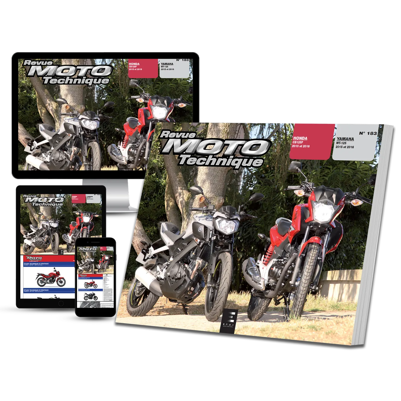 Yamaha MT-125 (2015 - 2016) - Honda CB 125 F (2015 - 2016) - Revue Technique
