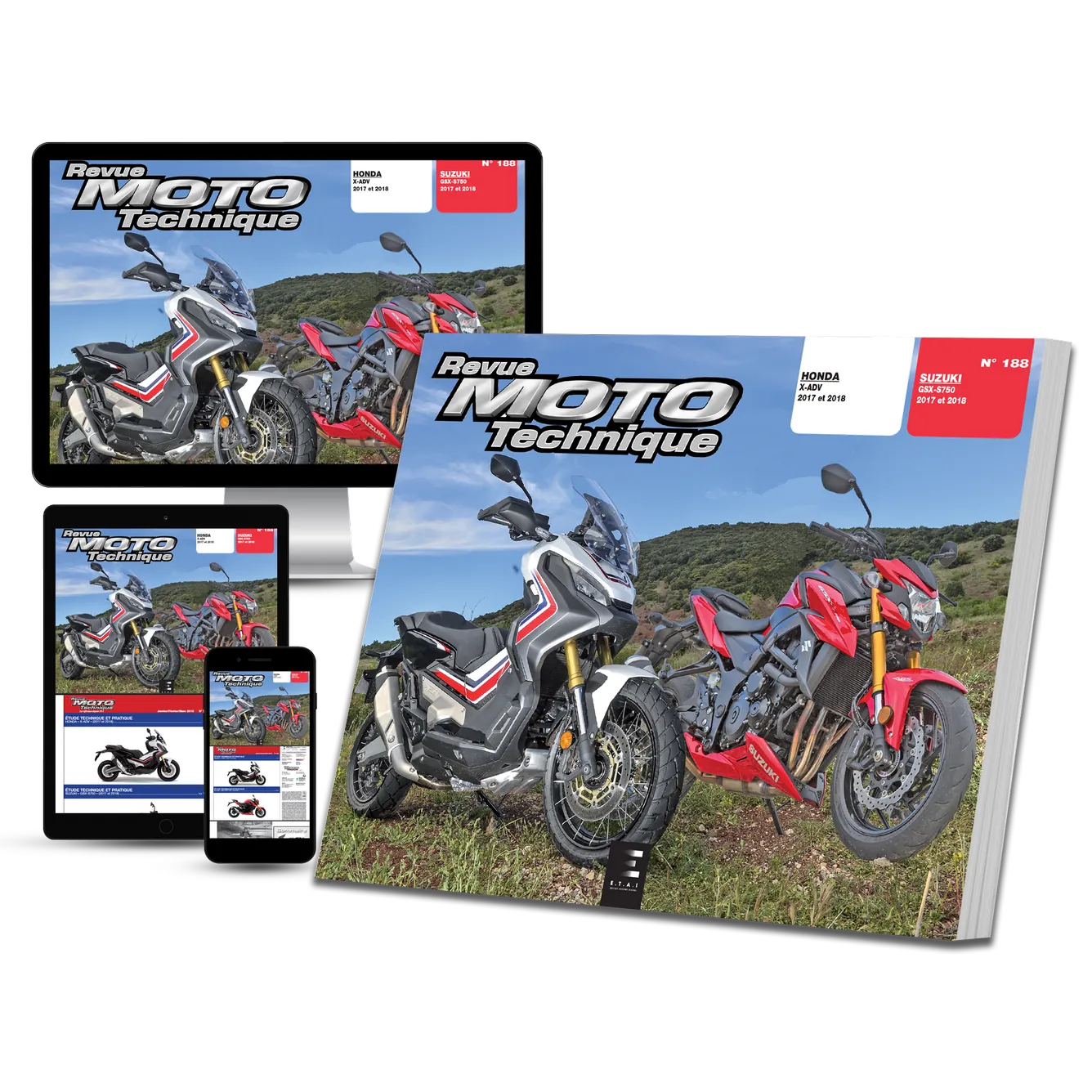Honda X-ADV 750 (2017 - 2018) - Suzuki GSX-S 750 (2017 - 2018) - Revue Technique