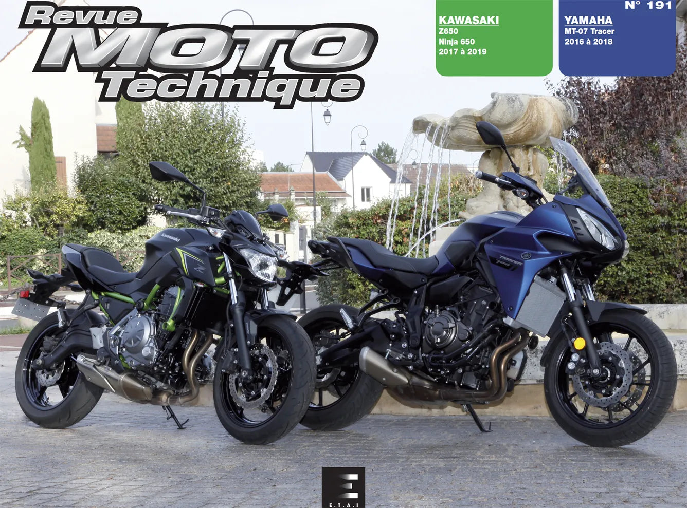 Kawasaki Z 650 (2017 - 2019) - Yamaha Tracer 700 (2016 - 2018) - Revue Technique