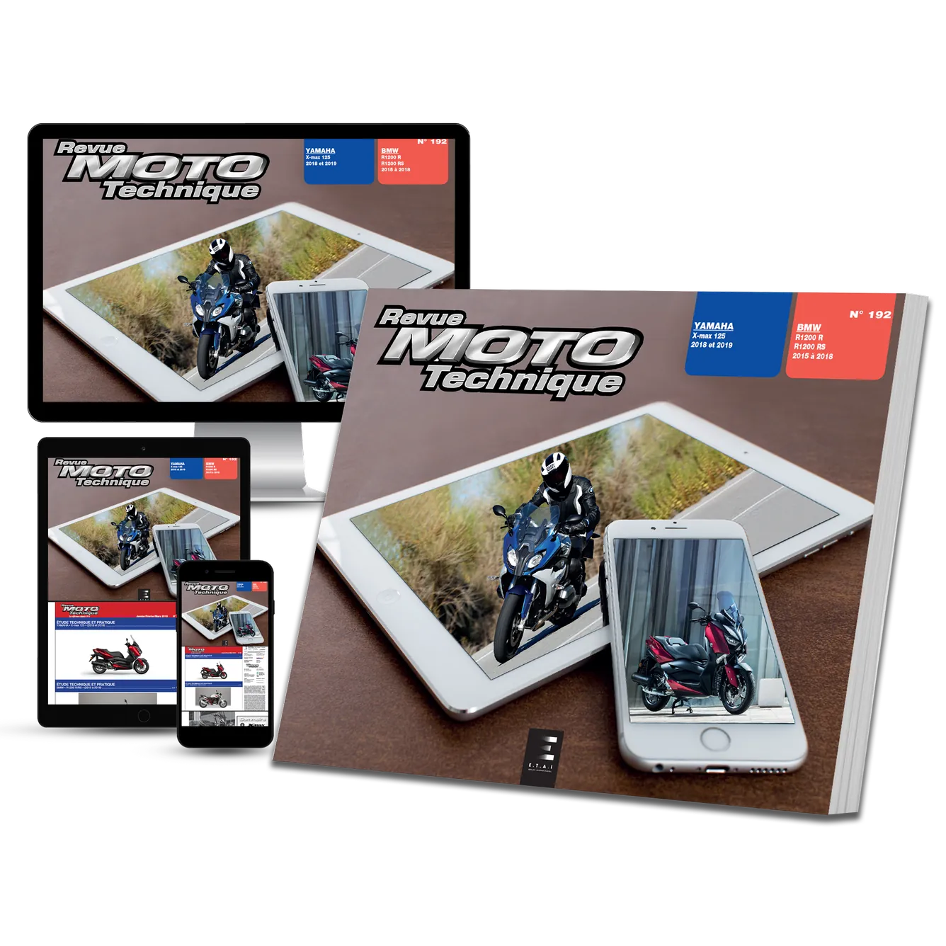 Yamaha X-Max 125 (2018 - 2019) - BMW R 1200 R/RS (2015 - 2018) - Revue Technique