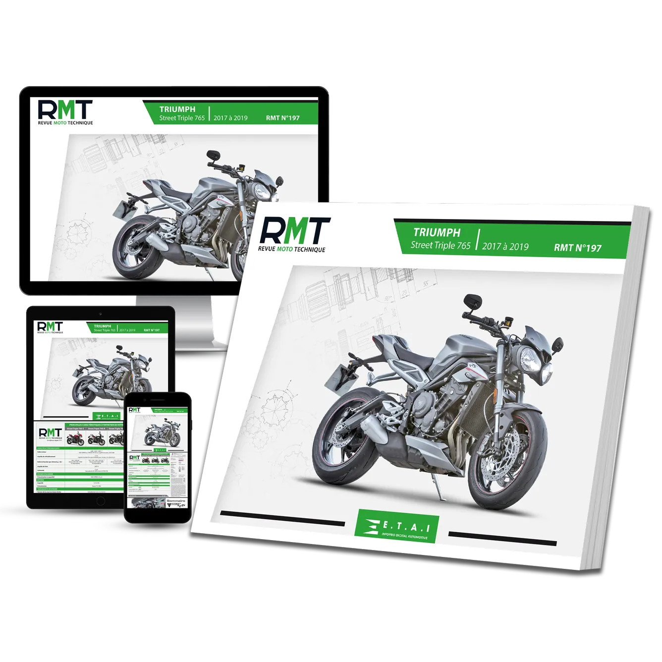Triumph Street Triple 765 (2017 - 2019) - Revue Technique